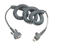 Intermec 12Ft RS232 9-Pin seriële kabel Grijs 3,65 m D-sub 9-pin