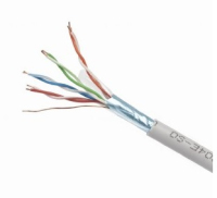 Gembird FPC-5004E-SO/100C hálózati kábel Szürke 100 M Cat5e F/UTP (FTP)