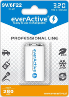 Everactive EVHRL22-320 bateria do użytku domowego Bateria do ponownego naładowania 9V Niklowo-metalowo-wodorkowa (NiMH)