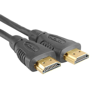 Qoltec 52303 HDMI kabel 2 m HDMI Type A (Standaard) Zwart