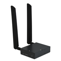 BECbyBillion 4G LTE Industrial Router with router cablato Fast Ethernet Nero