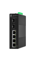 LevelOne IGS-2106P łącza sieciowe Zarządzany L2 Gigabit Ethernet (10/100/1000) Obsługa PoE Czarny