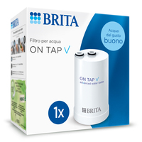 Brita Filtro ON TAP V, 1 filtro (4 mesi) - Riduce piccole particelle, metalli e sostanze che alterano il gusto