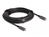 DeLOCK 84150 USB-kabel 10 m USB Type-C Zwart