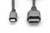 Digitus DB-340106-020-S DisplayPort kabel 2 m Mini DisplayPort Zwart
