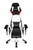 AKRacing Premium Universal-Gamingstuhl Gepolsterter, ausgestopfter Sitz Schwarz, Rot, Weiß