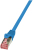 LogiLink Cat.6 S/FTP, 1m Netzwerkkabel Blau Cat6 S/FTP (S-STP)
