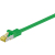 Goobay RJ-45 CAT7 7.5m networking cable Green S/FTP (S-STP)
