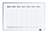 Legamaster Wochenplaner Accents Linear Cool 7-490000 90x60cm tablica do planowania