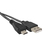 Qoltec 50494 USB kábel 0,25 M USB 2.0 USB A Micro-USB B Fekete