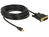 DeLOCK 83991 Videokabel-Adapter 5 m Mini DisplayPort DVI-D Schwarz