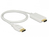 DeLOCK 83817 Videokabel-Adapter 1 m DisplayPort HDMI Weiß