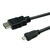 ROLINE 11445581 câble HDMI 2 m HDMI Type A (Standard) HDMI Type D (Micro) Noir
