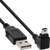 InLine 34210 USB-kabel 1 m USB 2.0 USB A Mini-USB B Zwart
