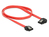 DeLOCK 83964 SATA-kabel 0,5 m SATA 7-pin Zwart, Rood