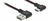 DeLOCK EASY-USB 2.0 Kabel Typ-A Stecker zu USB Type-C™ Stecker gewinkelt links / rechts 0,5 m schwarz