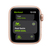 Apple Watch SE GPS + Cellular, 40mm in alluminio oro con cinturino Sport Loop Prugna