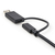 StarTech.com USBCCADP USB-kabel 1 m USB 3.2 Gen 2 (3.1 Gen 2) USB C Zwart