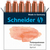 Schneider Schreibgeräte Pastel inktcartridge 6 stuk(s) Origineel Oranje