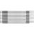 Brady SCNG-05-3 kábeljelölő Fekete, Fehér Nejlon 10 dB