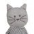 Lässig Schnuffeltuch - Baby Comforter GOTS, Little Chums Cat