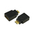 LogiLink AH0009 cambiador de género para cable HDMI C HDMI A Negro