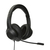 Targus AEH102GL hoofdtelefoon/headset Bedraad Hoofdband Oproepen/muziek USB Type-A Zwart