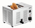Bartscher 100292 Toaster 4 Scheibe(n) 1800 W Edelstahl