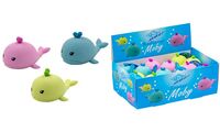 WEDO Gomme en plastique baleine "MOBY", présentoir de 24 (65979999)