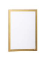 Durable DURAFRAME� Self-Adhesive Document Frame A4 - Gold - Pack of 2