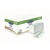 Conf. da 20 fascette composte da 153 fogli di asciugamani ripiegati a C 23x31 cm Bulkysoft Comfort bianco - 85560.E10