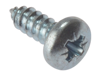 Self-Tapping Screw Pozi Compatible Pan Head ZP 3/4in x 10 Box 200