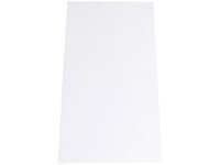 Staples Zakelijke envelop, internationaal DL, 110 x 220 x 110 mm, zelfklevende verzegeling, papier, wit (pak 100 stuks)