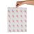 Burger Wraps in Red Greaseproof Paper 245(W)x 300(L)mm Pack Quantity - 1000