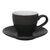 Olympia Cafe Espresso Saucers in Charcoal Made of Stoneware 117(�)mm / 4 2/3"
