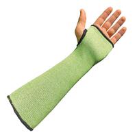 Azura CUT Sleeve 18" - 18" Green 13 Gauge Stretch Fit Cut Level E Pred AZURA Cut Resistant Sleeve
