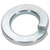 Sealey SWM8 Spring Washer M8 Zinc DIN 127B Pack of 100