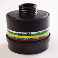 Filters voor gelaatsmaskers Polimask 330 en C 607 type DIRIN 230