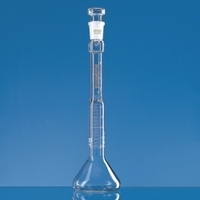 100ml Volumetric flasks for determination of oil content Silberbrand Borosilicate glass 3.3