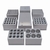 Aluminiumblöcke für Blockthermostate Serie BH-200 | Für: 15 Küvetten mit 10 mm