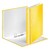 Gyűrűskönyv LEITZ Wow A/4 Maxi 40mm 2 gyűrű D alakú sárga