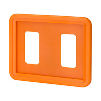 Price Display "Click" / Price Cassette / Frame for Pricing Display | orange similar to RAL 2008 A6