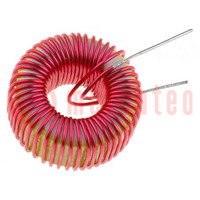Inductor: wire; THT; 100uH; 0.5A; 140mΩ