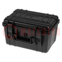 Suitcase: tool case; 263x206x156mm; ABS; IP67