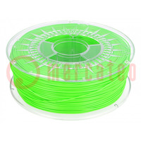 Filament: PLA; Ø: 1.75mm; green (light); 200÷235°C; 1kg