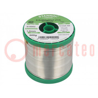 Soldering wire; Sn95,5Ag3,8Cu0,7; 1mm; 0.5kg; lead free; reel