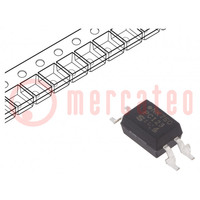 Optocoupler; SMD; Ch: 1; OUT: transistor; Uinsul: 5kV; Uce: 80V