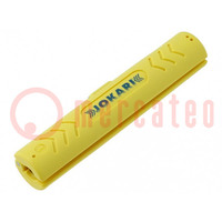 Stripping tool; Øcable: 4.8÷7.5mm; Wire: coaxial; 100mm; RG58,RG59