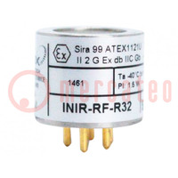 Sensor: gas; R32; Unom: 3,2÷5,25V; Bereik: 0÷14%; -40÷75°C; INIR