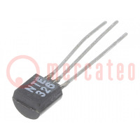 Transistor: P-JFET; unipolar; 0.31W; TO92; 10mA